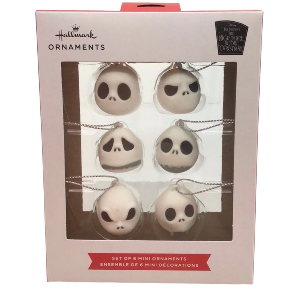 Hallmark Disney’s The Nightmare Before Christmas Set of (6) Mini Ornaments - Picture 7 of 12